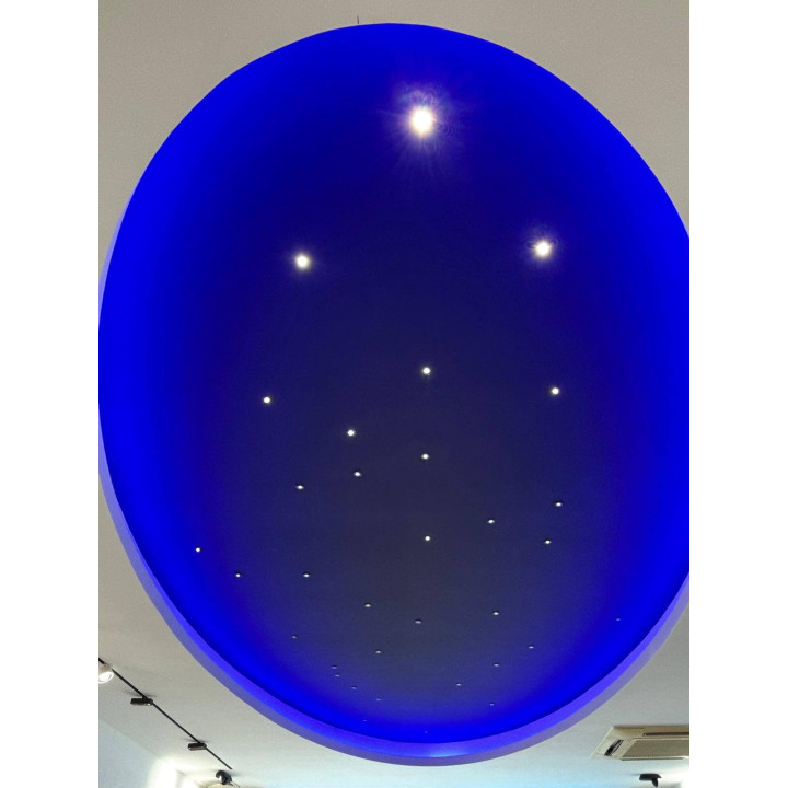 Wodoodporne IP44 małe oczko LED 1W białe, czarne 24mm 3000K-4000K