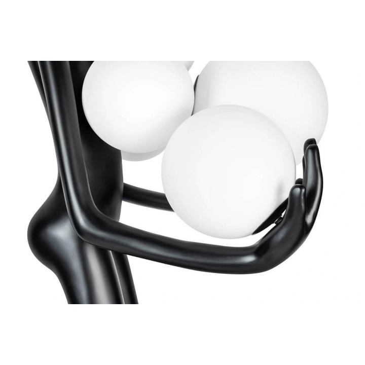 HUMAN designer, large figure floor lamp