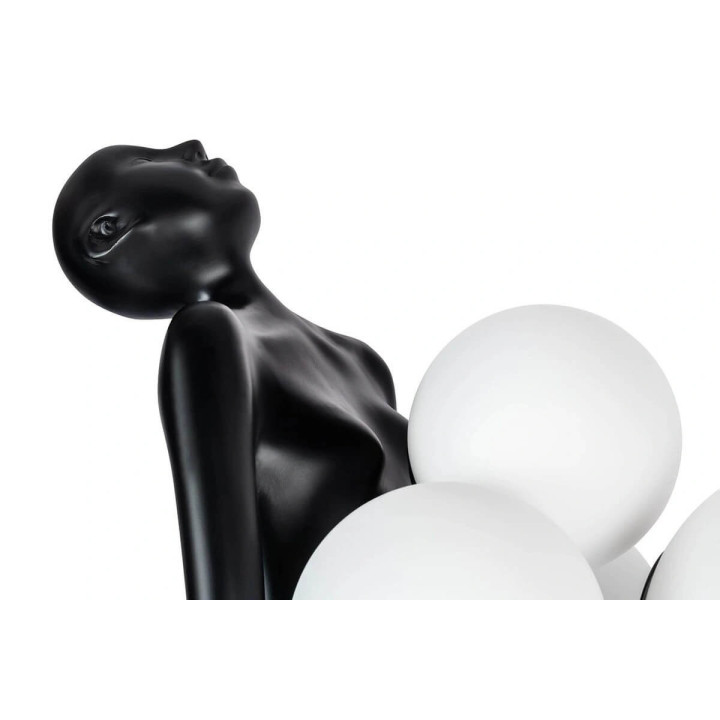 HUMAN designer, large figure floor lamp