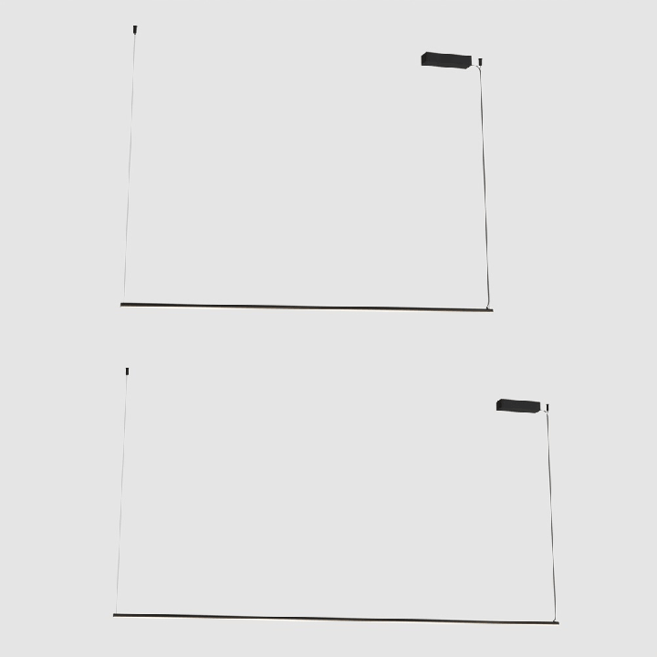 MAXlight LONGI P0680/1 linear LED pendant light 3000K, 150cm, 200cm