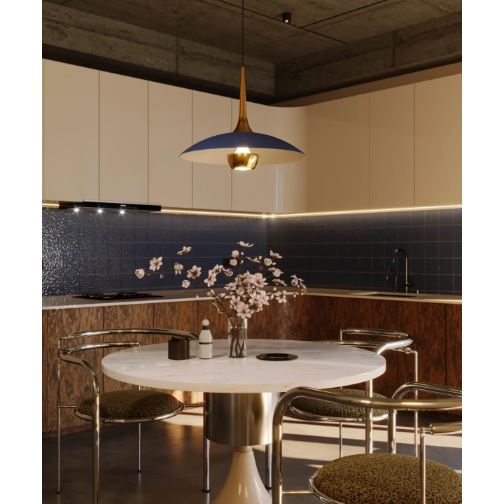 MAXlight MANUKA P0674/5/6 LED pendant lamp 12W &ndash; 3 colors with gold