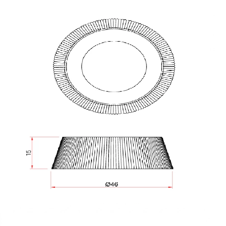 MAXLIGHT FABIO C0282/3 LED ceiling light with a wood-effect interior