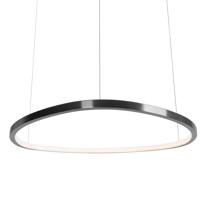 MAXLIGHT Cayenne P0661D/2D LED ring pendant lamp 55/74 cm, black