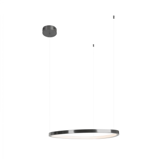 MAXLIGHT Cayenne P0661D/2D LED ring pendant lamp 55/74 cm, black