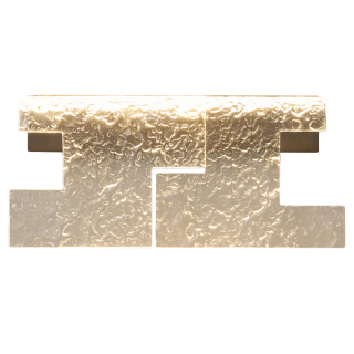 MAXlight Everest W0442 6W LED wall lamp with an ice-like texture