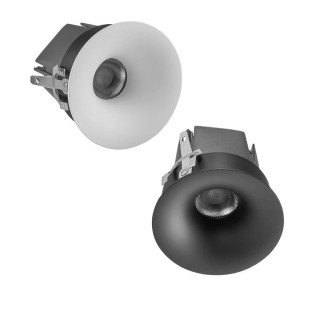 Oprawa sufitowa CCT ARC Focus PRO LED 10W DALI-2 biała, czarna