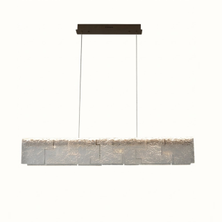 MAXLIGHT Everest P0678 LED pendant lamp 52W frosted glass effect