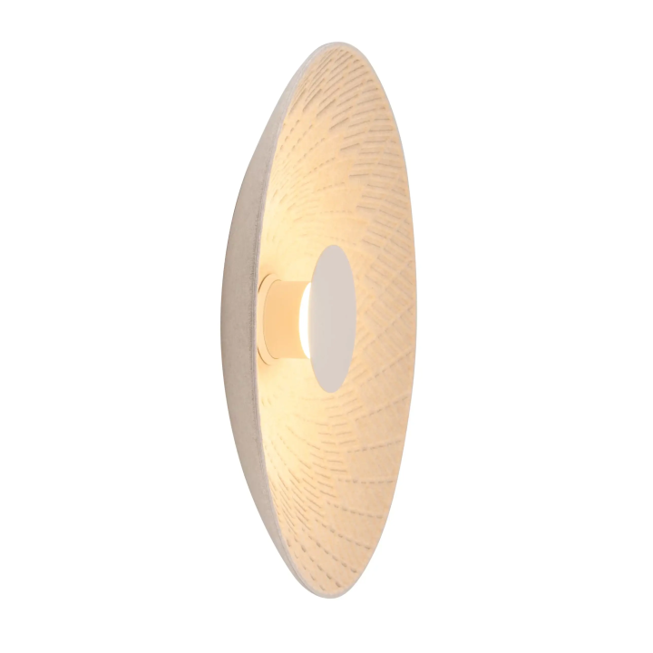 MAXlight Misaki W0456/7 LED wall lamp, 5W, 3000K, felt, 44 cm diameter