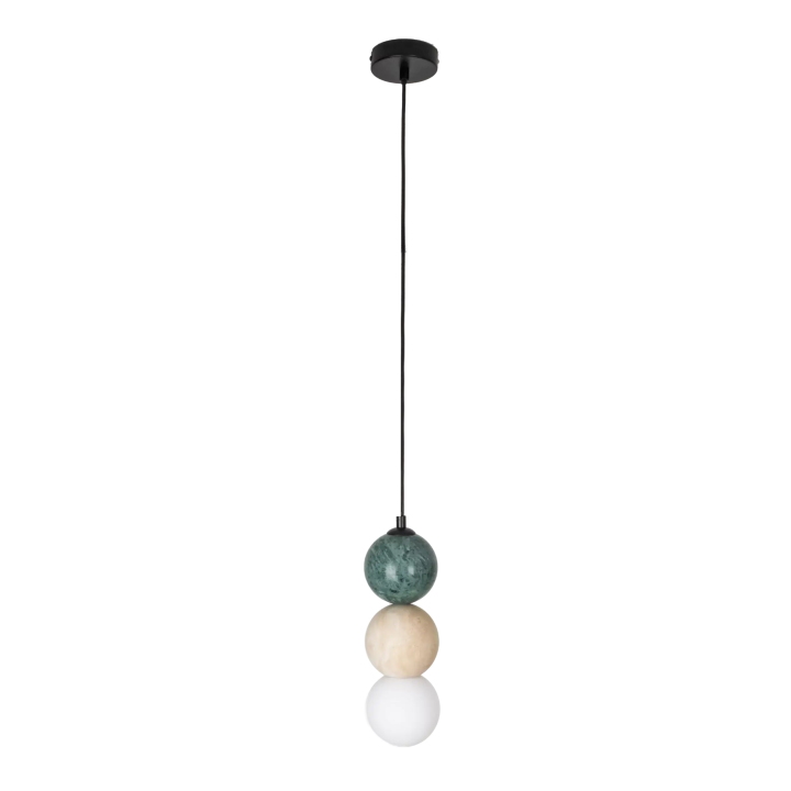 MAXlight Alice P0664/5 lampa wisząca z kamienia naturalnego kule