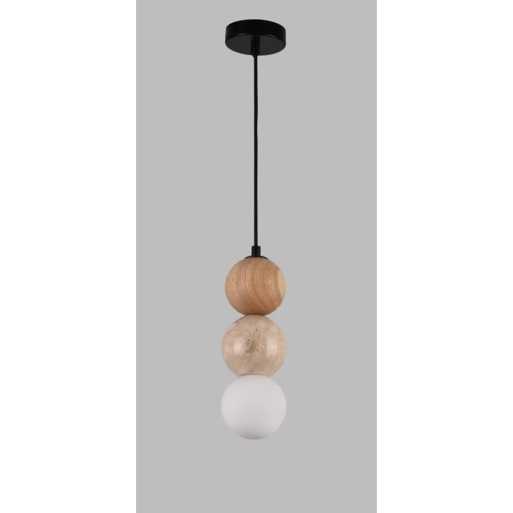 MAXlight Alice P0664/5 natural stone sphere pendant lamp
