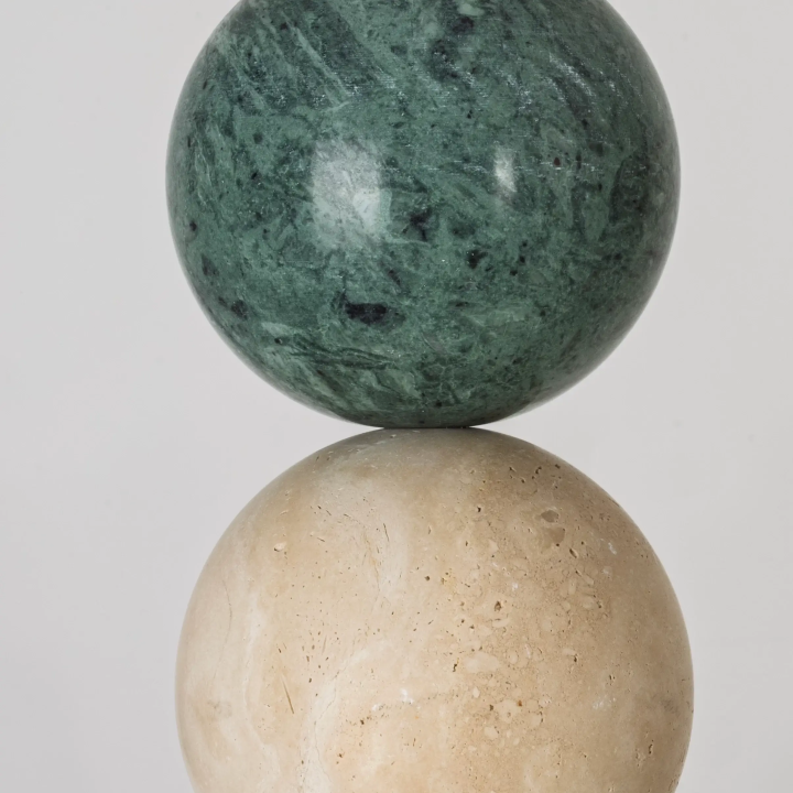 MAXlight Alice P0664/5 natural stone sphere pendant lamp