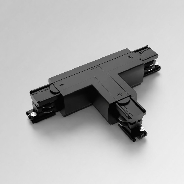 Łącznik T do szynoprzewodu 3F 230V biały, czarny