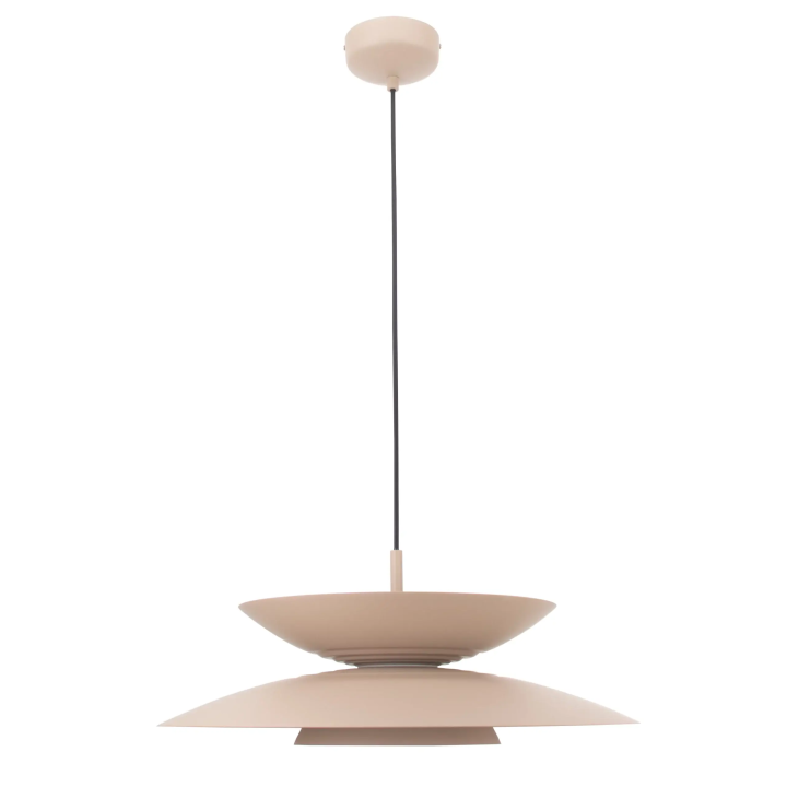 MAXlight Mayumi P0698 LED pendant lamp, 12W, 3000K, aluminum, beige