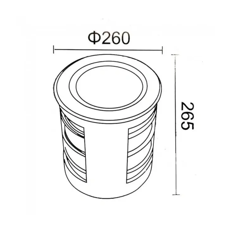27W RGBW DALI 24V IP67 LED inground luminaire with full light adjustability