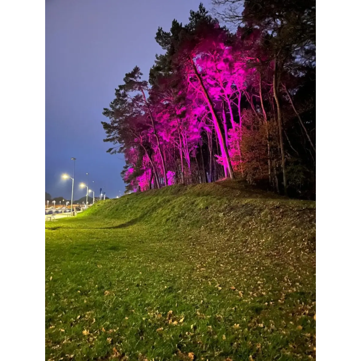 Oprawa najazdowa LED 27W RGBW DALI 24V IP67 pełna regulacja światła