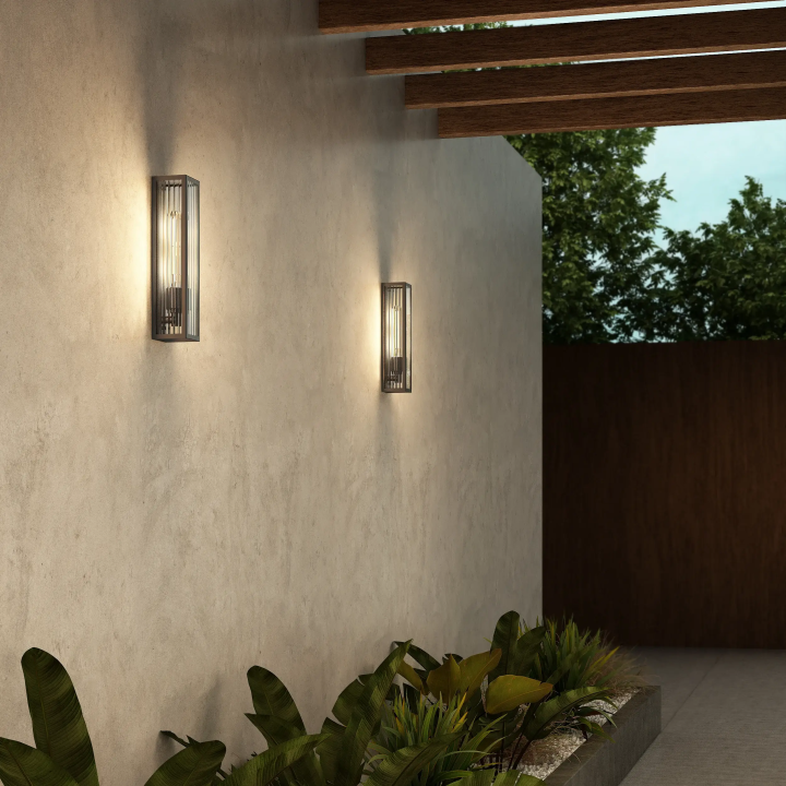 ASTRO Harvard Wall 1402020/1 elegant rectangular IP44 wall light