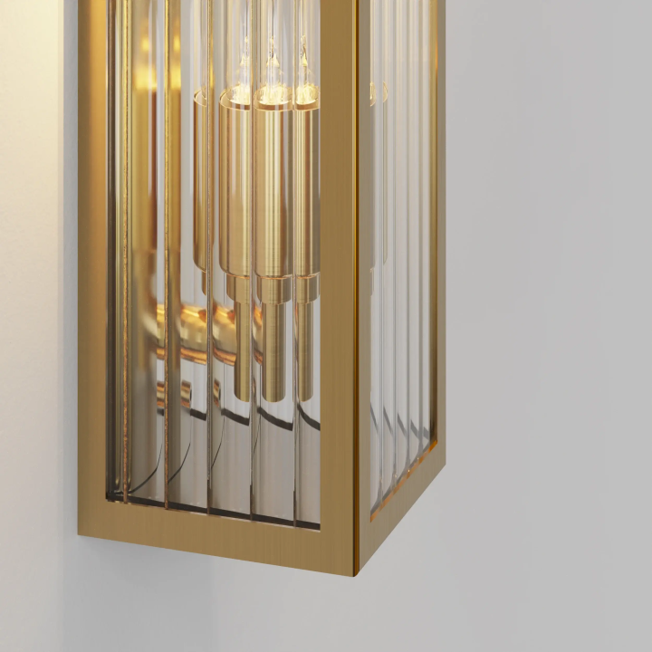 ASTRO Harvard Wall 1402020/1 elegancki kinkiet IP44 prostokątny