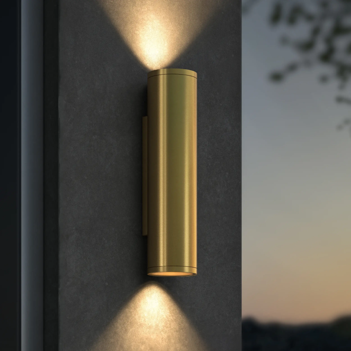 Astro Ava 300 Coastal IP65 outdoor wall light, up/down lighting 2xGU10