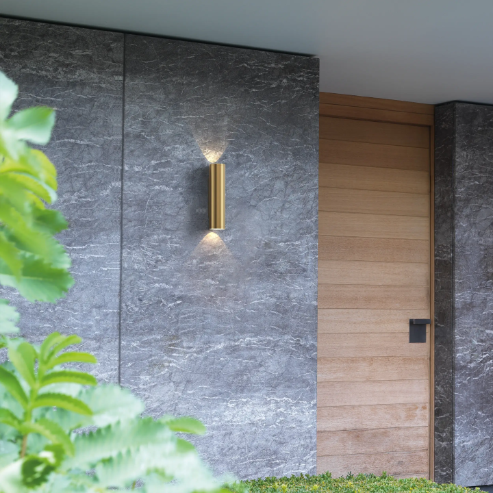 Astro Ava 300 Coastal IP65 outdoor wall light, up/down lighting 2xGU10