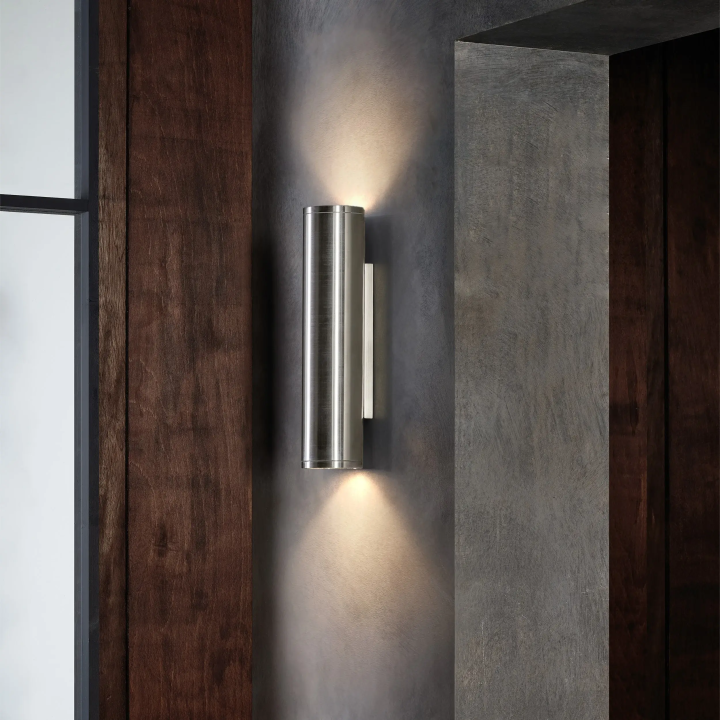Astro Ava 300 Coastal IP65 outdoor wall light, up/down lighting 2xGU10
