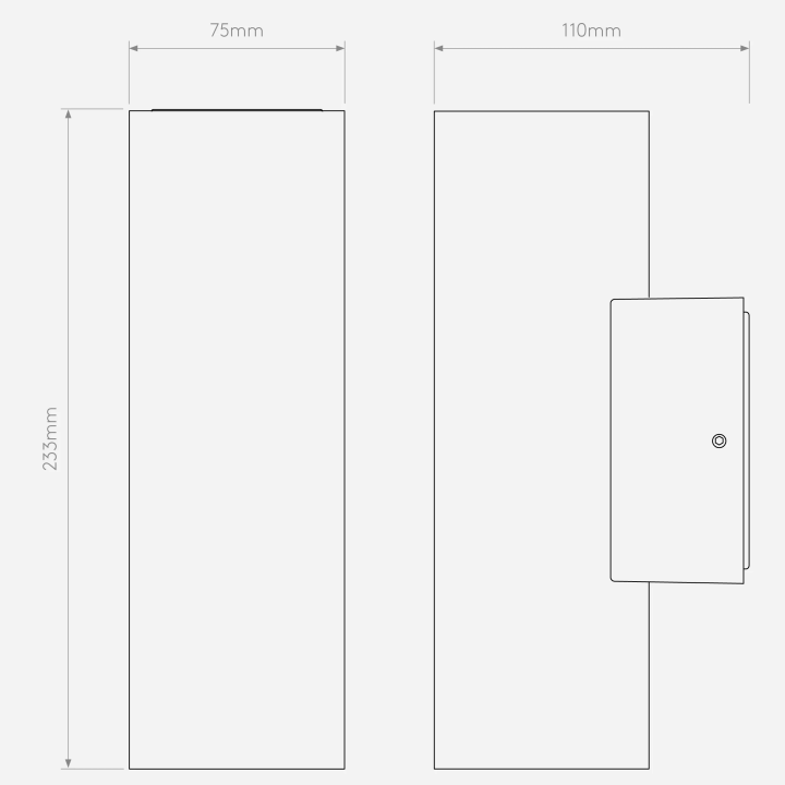 Astro Tallinn Twin 1516002 IP65 LED outdoor wall light (up/down)
