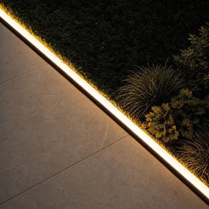 NEON FLEX LED silikonowa, profesjonalna taśma LED zewnętrzna 24V IP68