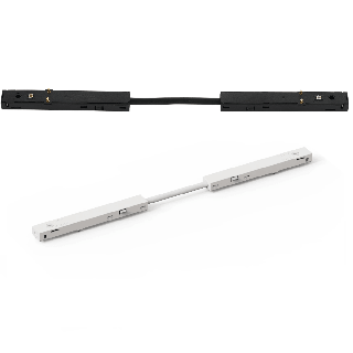 LUCES NL MINIMAL łącznik elastyczny elektryczny biały, czarny 48V