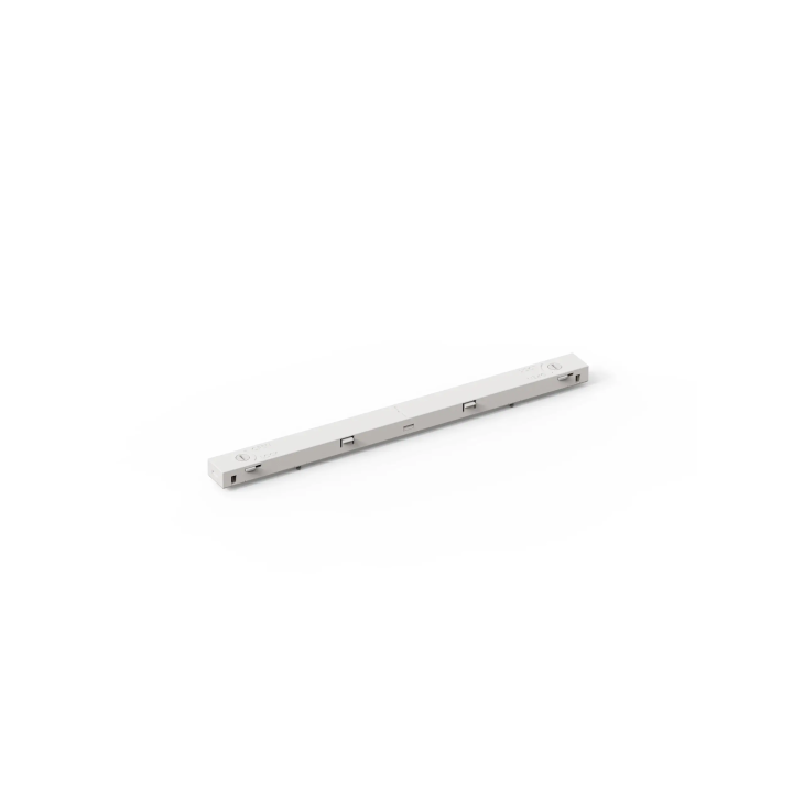 LUCES MINIMAL straight connector for 48V tracks, white, black