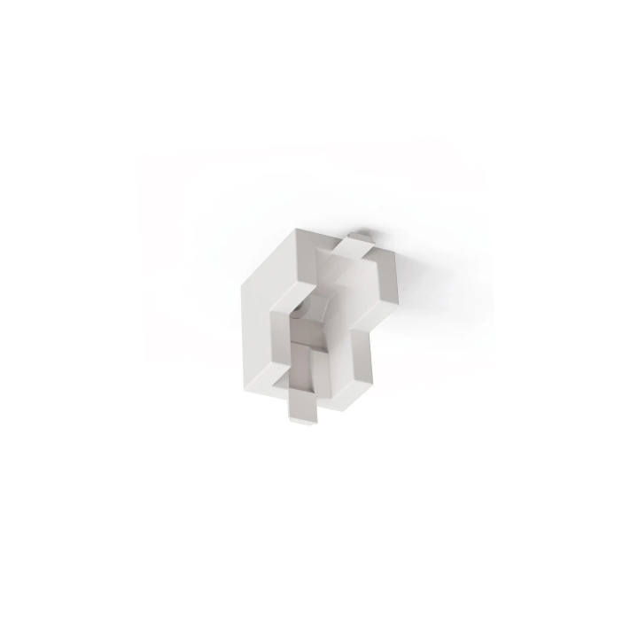 LUCES MINIMAL Ceiling-to-Wall Mechanical Corner Connector white, black