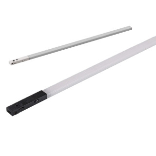 LUCES MINIMAL A110 lampa liniowa mleczna LED 48V 30/60cm, 2700K/3000K