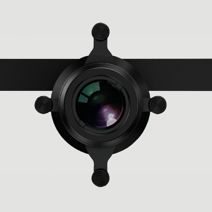 LUCES MINIMAL A20 czarny reflektor LED 6W do kadrowania obrazu