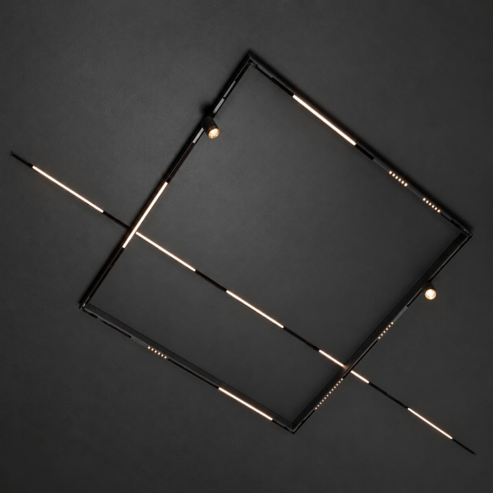 LUCES MINIMAL adjustable LED spotlight 20W 3000K white, black
