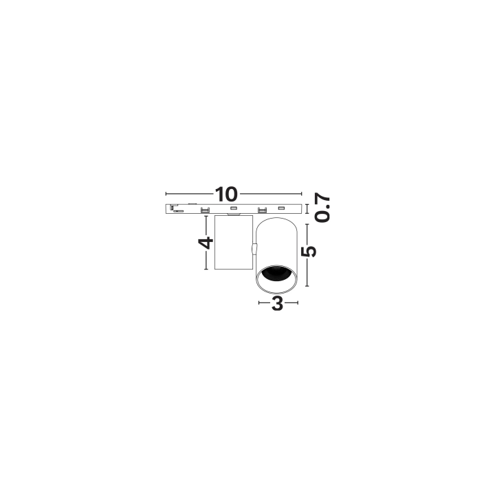 LUCES MINIMAL A30 5W LED spotlight (ON/OFF / DALI) &ndash; accent lighting