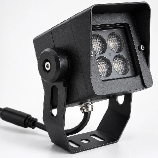 SLED BANDRE naświetlacz LED 10W IP65 3000K czarny reflektor ogrodowy