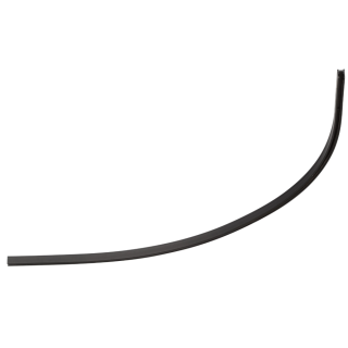 LUCES MINIMAL Curved-D60-90 szyna natynkowa łuk 36,5 cm czarna 11mm