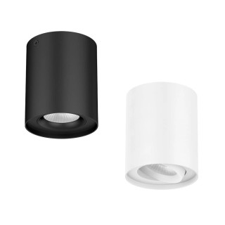 SLED NERO Surface-Mounted DALI-2 Tube Light white, black 3000K, 4000K