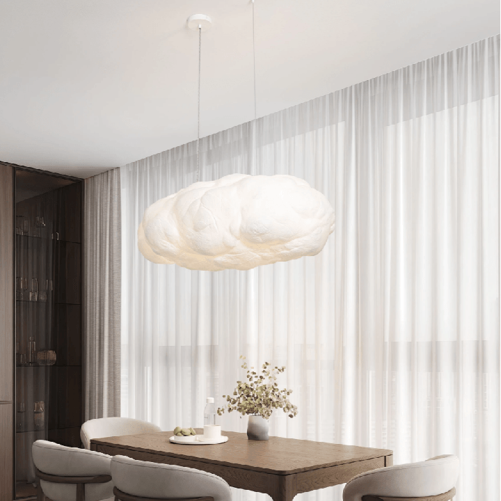 LUCES CLOUD cloud-shaped pendant lamp 100cm 4xE27
