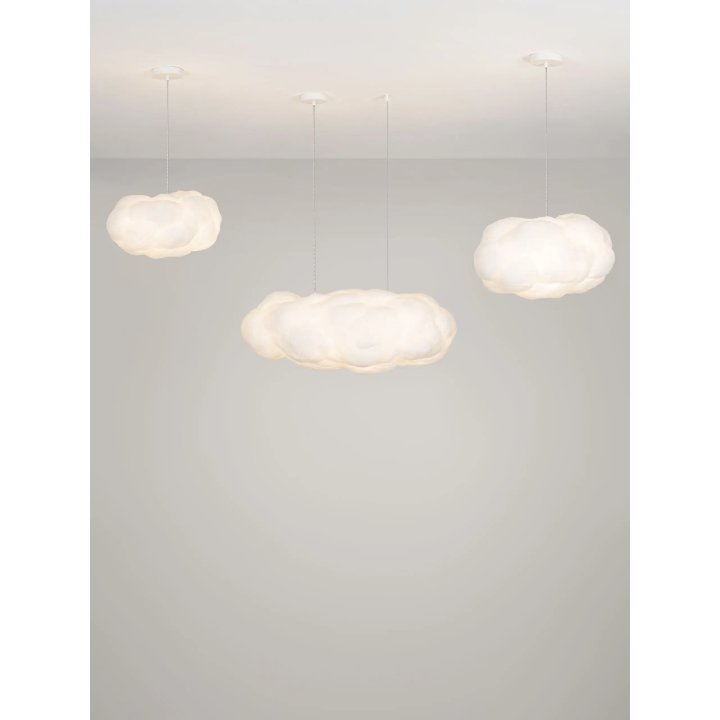 LUCES CLOUD cloud-shaped pendant lamp 100cm 4xE27