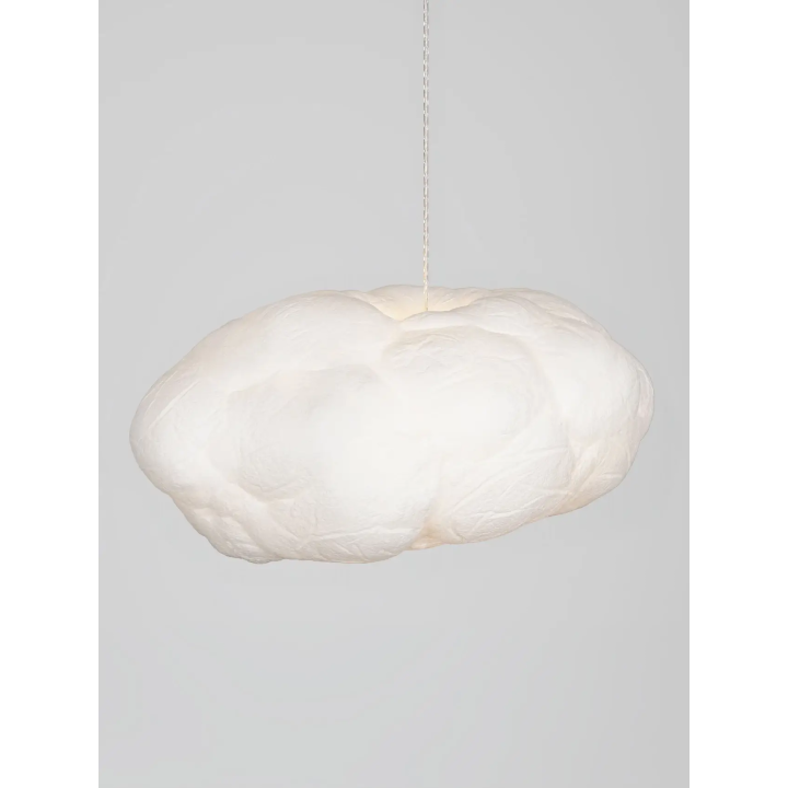 LUCES CLOUDY lampa wisząca chmura z bawełny i jedwabiu 50cm, 60cm, 80cm