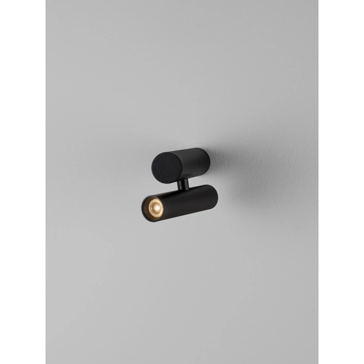 LUCES AVELO ceiling light, black adjustable 3W 3000K LED spotlight