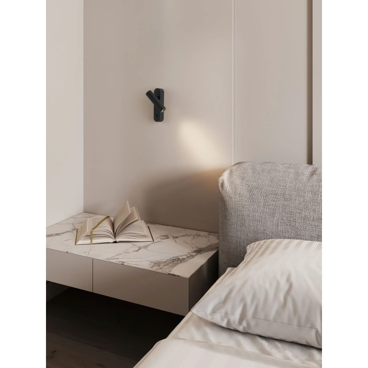 LUCES ANOUK 3W 3000K LED wall lamp ideal for bedroom reading  4 colors