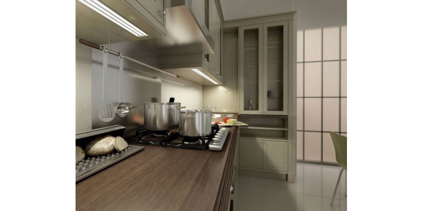 LED lighting in the kitchen