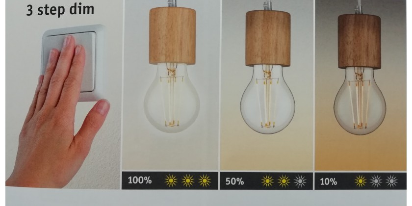 Dimming systems for lamps LED