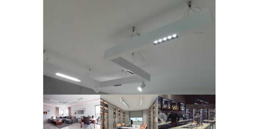 Modern LED lighting systems Modulight from BPM Lighting