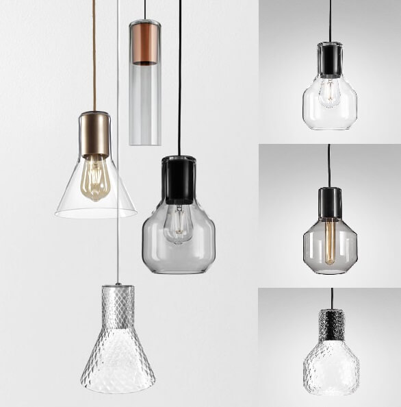 AQFORM MODERN GLASS lampy