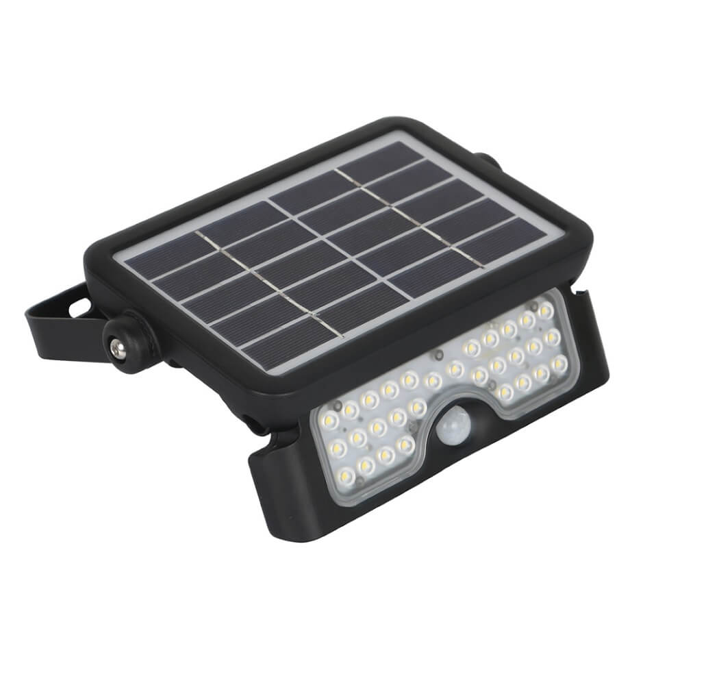 solar display with motion sensor