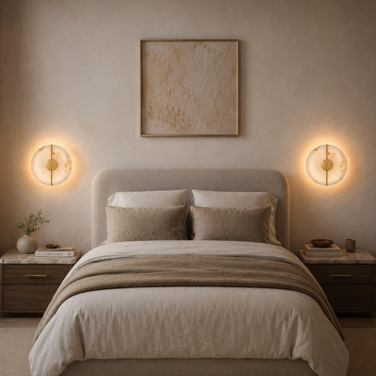 Alabaster Wall Lights for the Bedroom &ndash; Perfect on Both Sides of the Bed