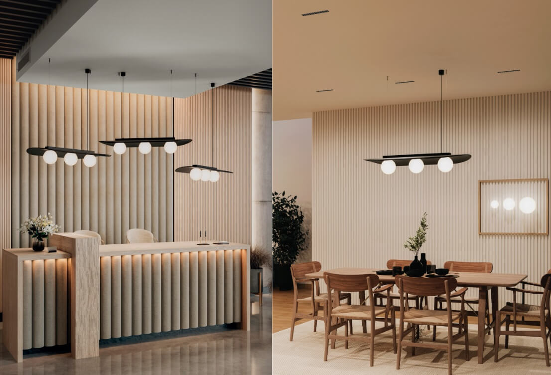 sound absorbing lamp