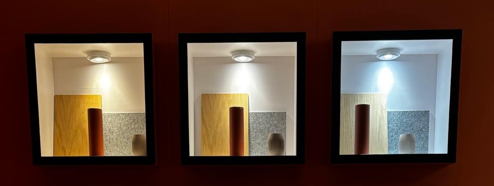 barwy światła 2700K, 3000K, 4000K