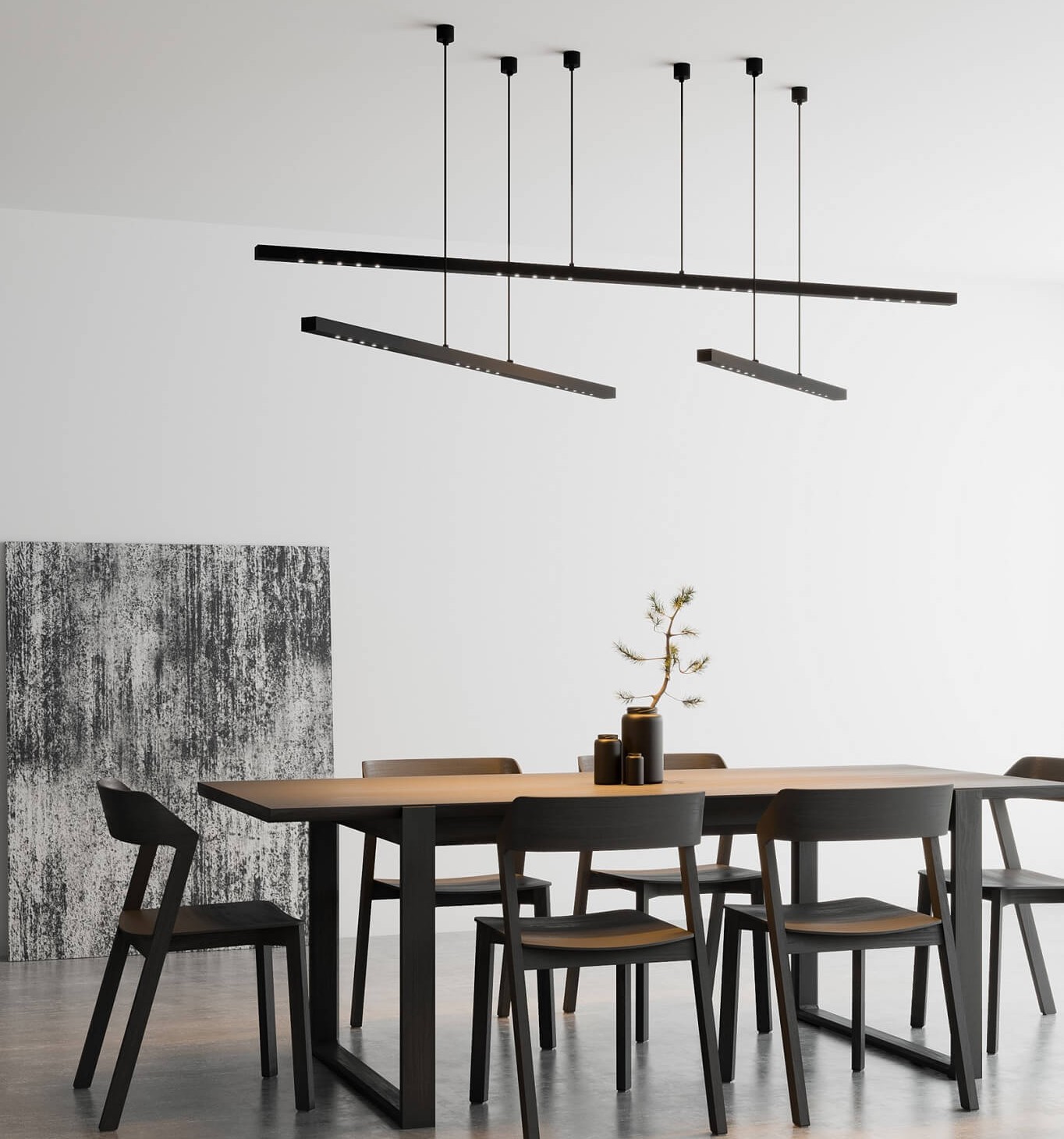 Black Pendant LED Ceiling Lights